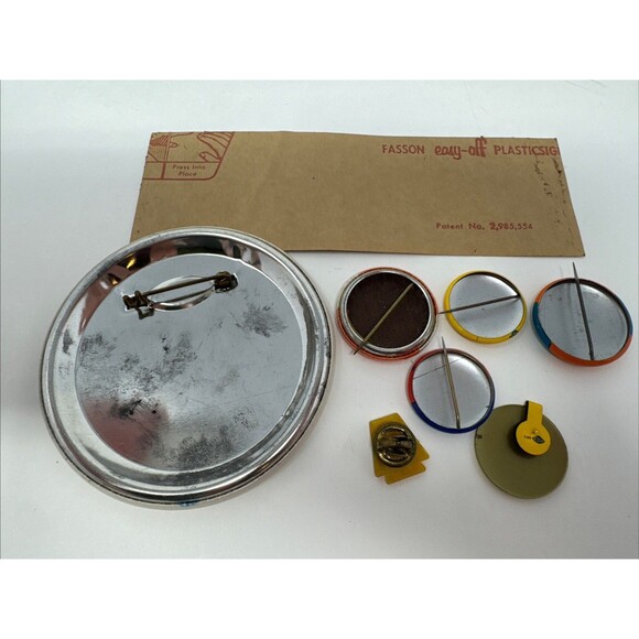 LOT Ray Shafer 1966 Pennsylvania Governor campaign pin button bumper sticker - Picture 6 of 6